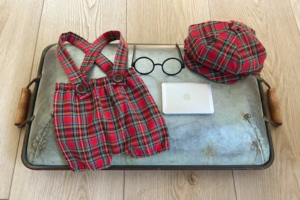 Newborn Laptop & Glasses Props