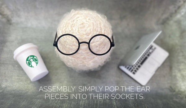 Newborn Laptop & Glasses Props