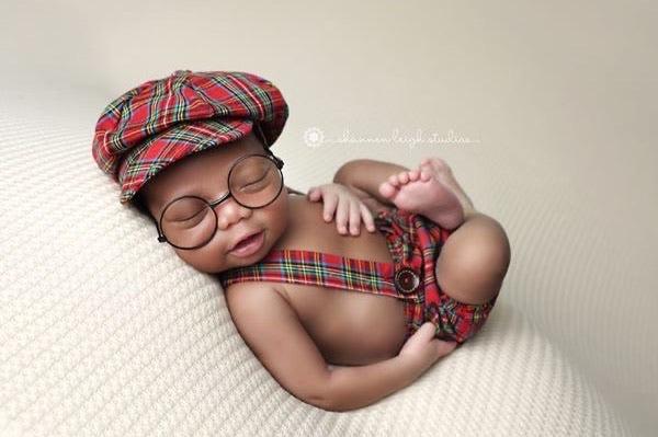 Perfectly Plaid for him, Shorts and hat - No. 2 Willow Lane