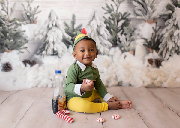 Buddy Elf Set ~ NB & Sitter