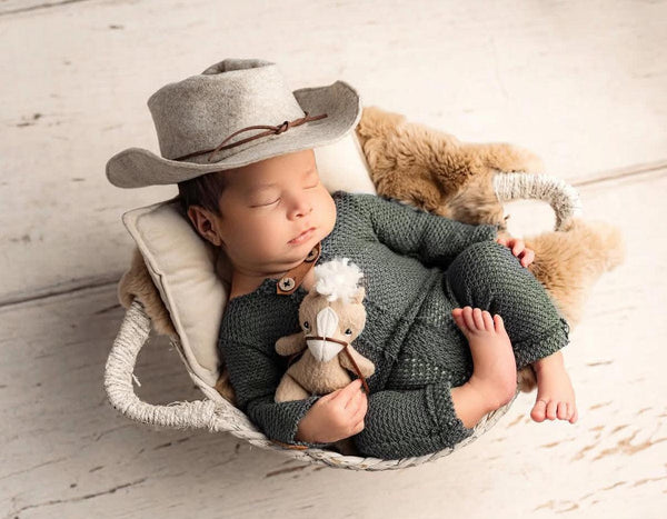 Newborn Cowboy Hat