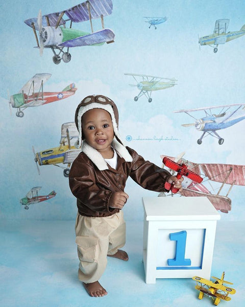 Aviator Uniform ~ NB & Sitter