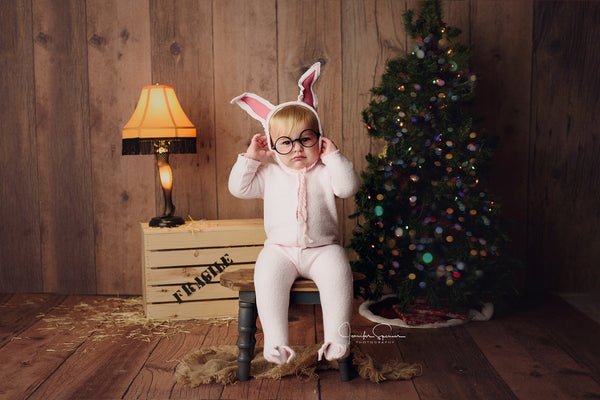 Ralphie Christmas Story Romper ~ NB & Sitter