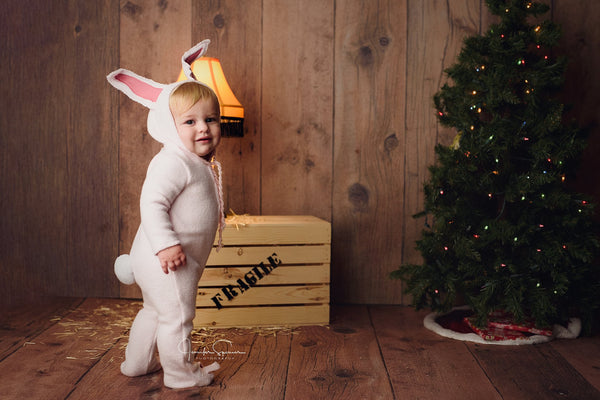 Ralphie Christmas Story Romper ~ NB & Sitter