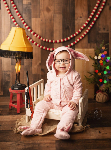 Ralphie Christmas Story Romper ~ NB & Sitter