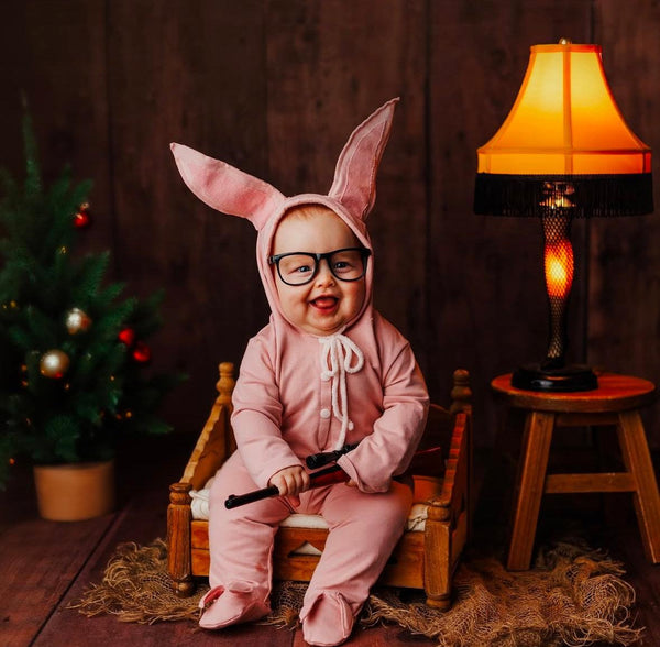 Ralphie Christmas Story Romper ~ NB & Sitter