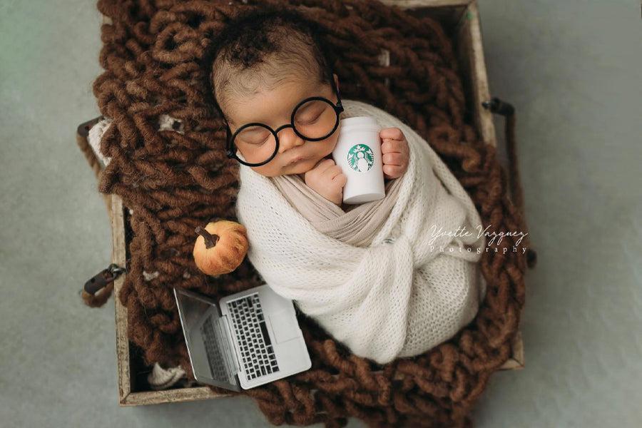 Newborn Coffee Cup Prop  No. 2 Willow Lane