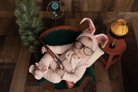 Ralphie Christmas Story Romper ~ NB & Sitter
