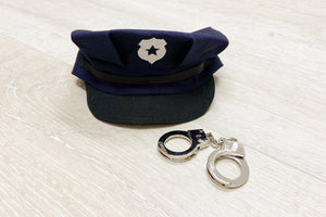 Lil’ Officer {newborn or sitter}, Pants and hat - No. 2 Willow Lane