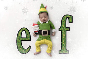 Buddy Elf Set ~ NB & Sitter
